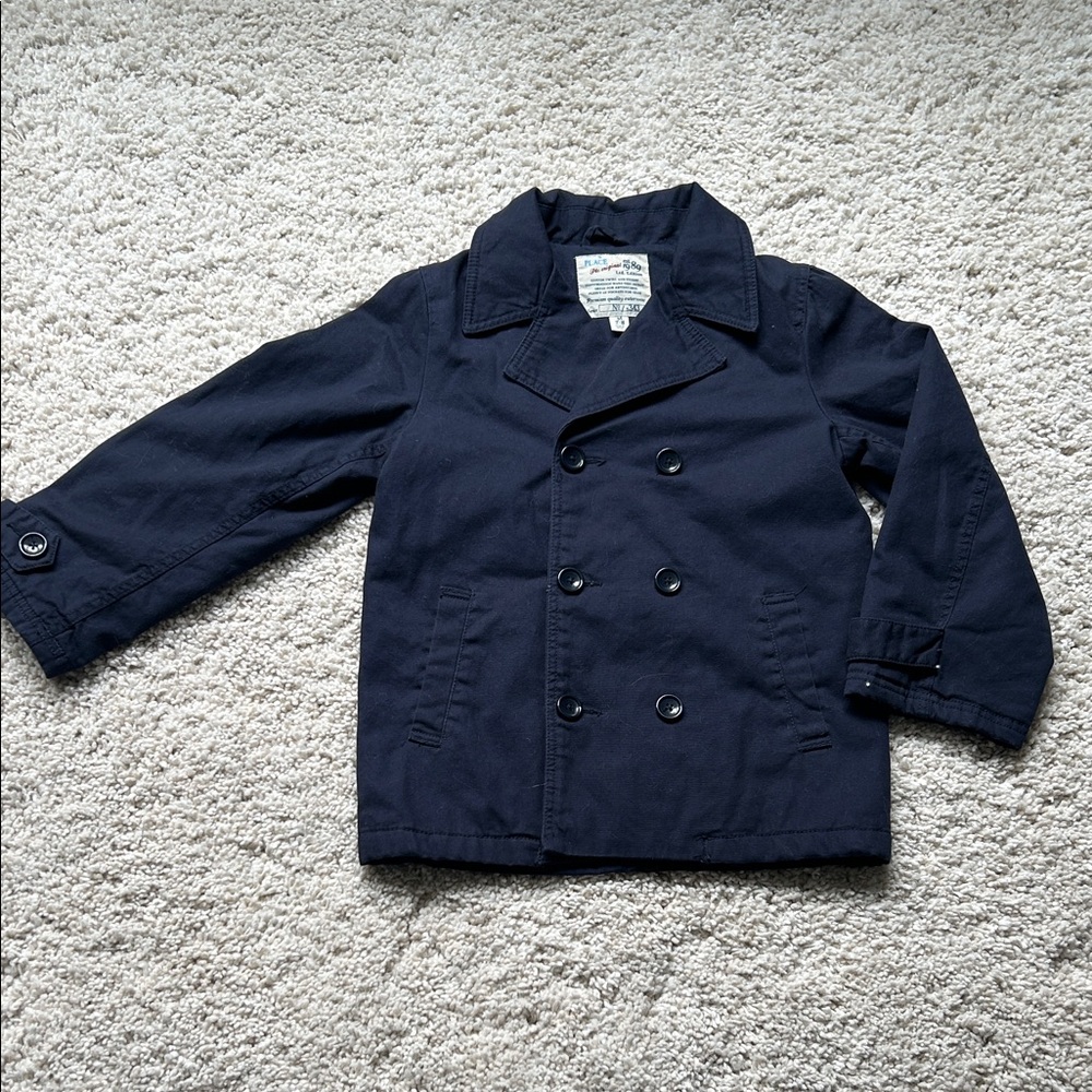 The Children's Place Navy Pea Coat